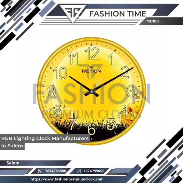 RGB Lighting Clock Manufacturers In Salem