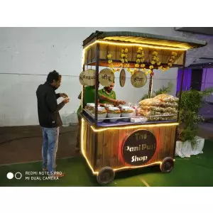 Food Counter And Food Cart