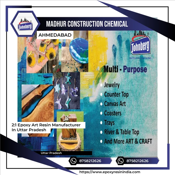 2:1 Epoxy Art Resin Manufacturer In Uttar Pradesh
