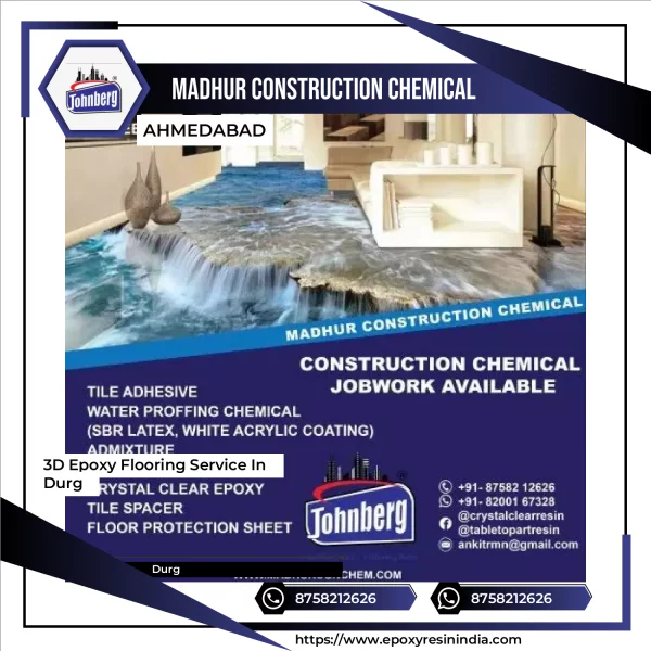 3D Epoxy Flooring Service In Durg