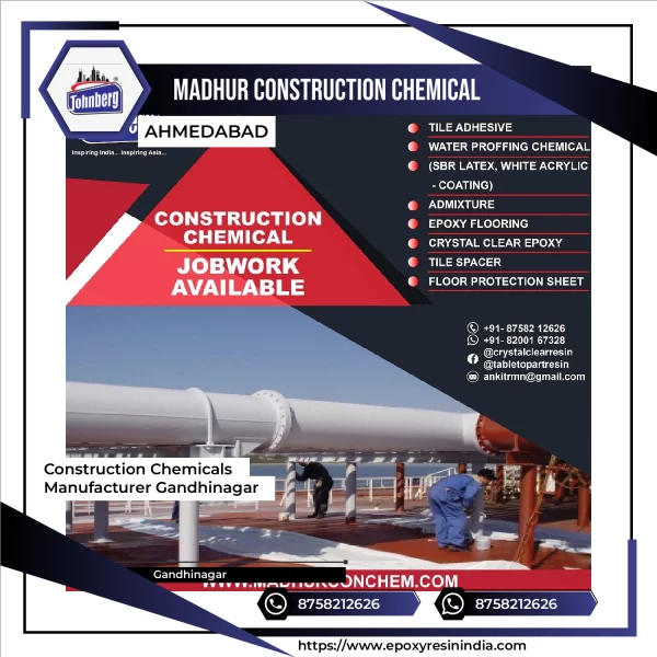 Construction Chemicals Manufacturer Gandhinagar