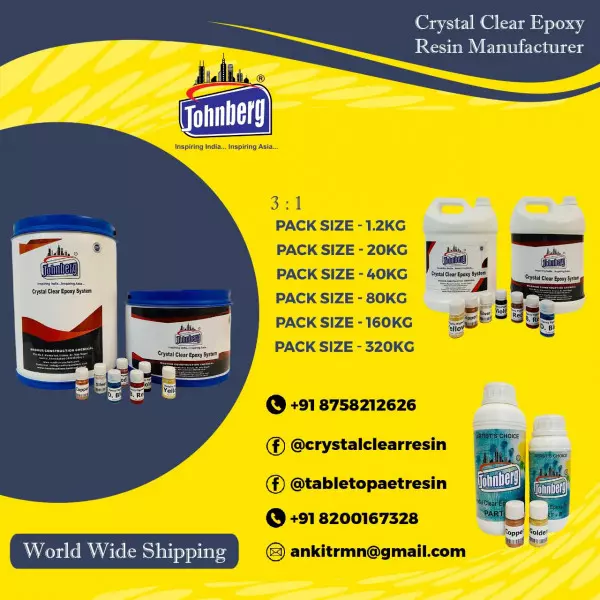 Crystal Clear Epoxy Resin In Bhopal