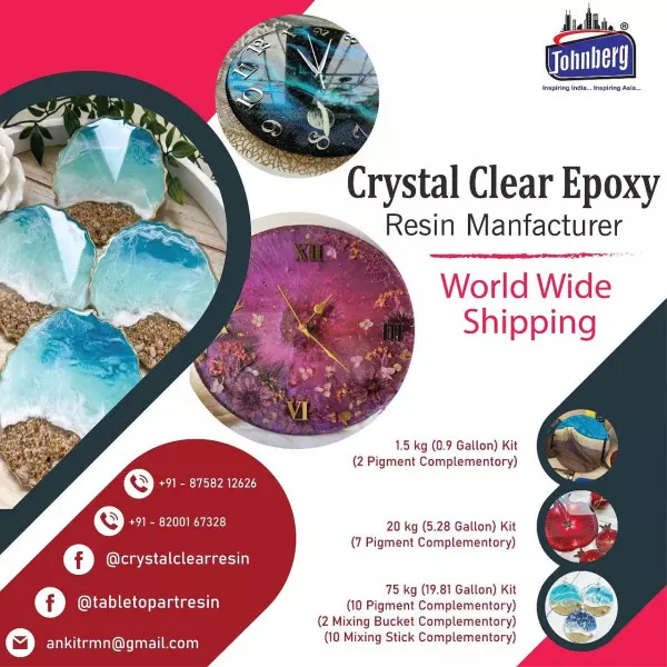 Crystal Clear Epoxy Resin In Dharampur