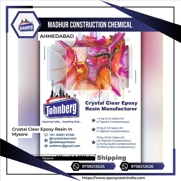 Crystal Clear Epoxy Resin In Mysore