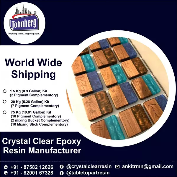 Crystal Clear Epoxy Resin Manufacturers In Jodhpur