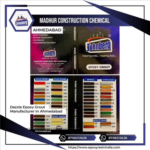 Dazzle Epoxy Grout Manufacturer In Ahmedabad
