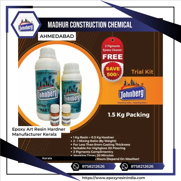 Epoxy Art Resin Hardner Manufacturer Kerala