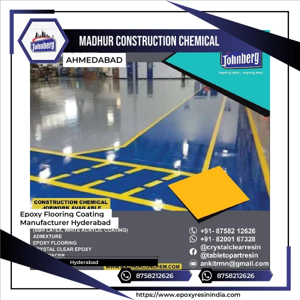 Epoxy Flooring Coating Manufacturer Hyderabad