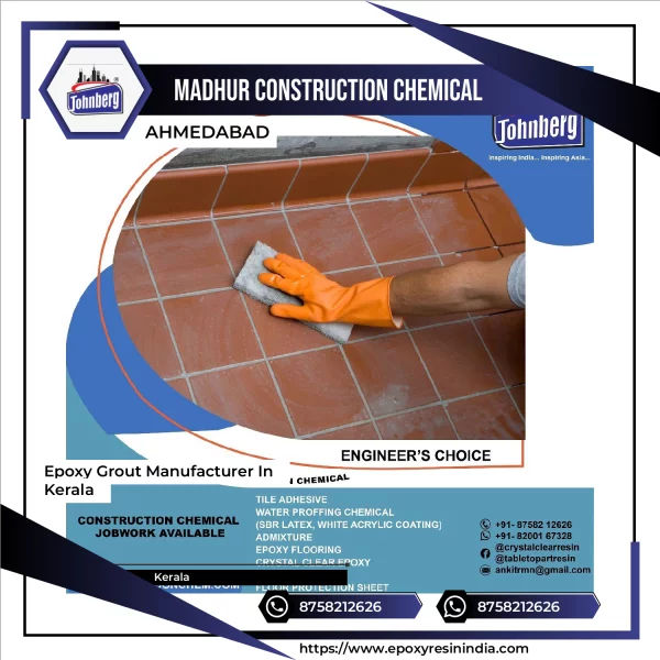 Epoxy Grout Manufacturer In Kerala