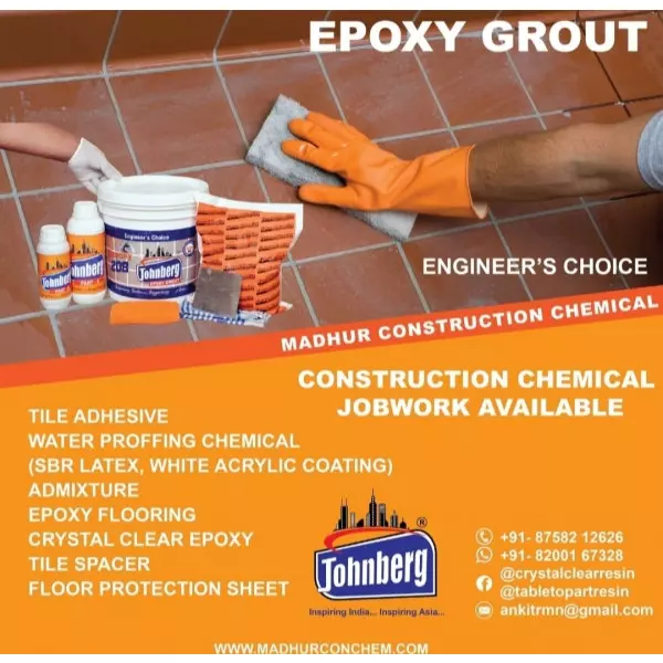 Epoxy Grout Manufacturers In Tamil Nadu