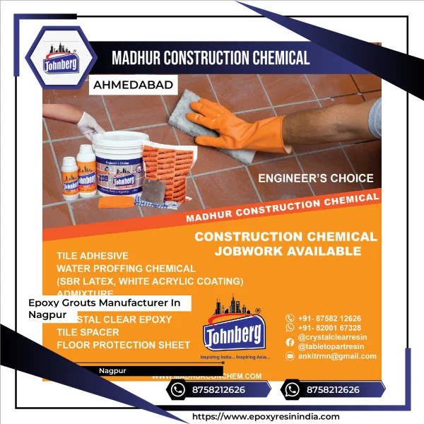 Epoxy Grouts Manufacturer In Nagpur