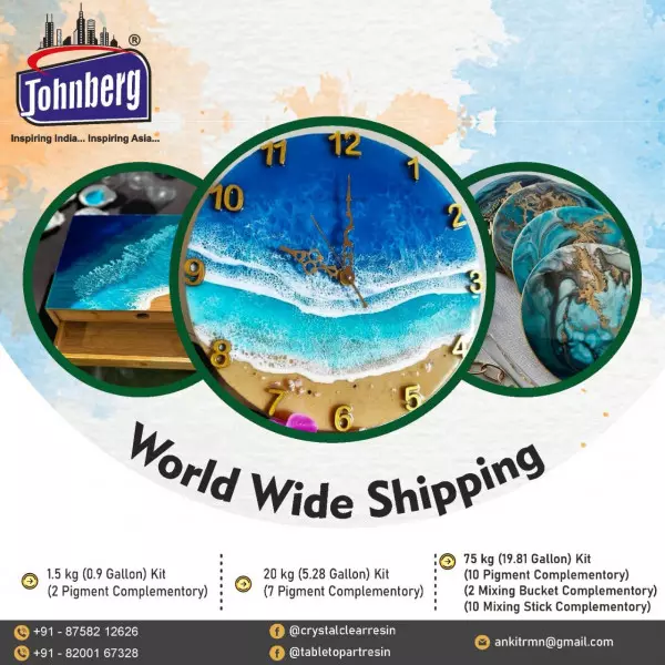 Epoxy Resin Art Manufacturer In Hyderabad