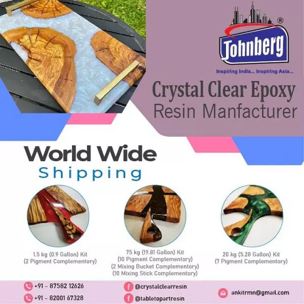 Epoxy Resin Art Manufacturer In Jharkhand