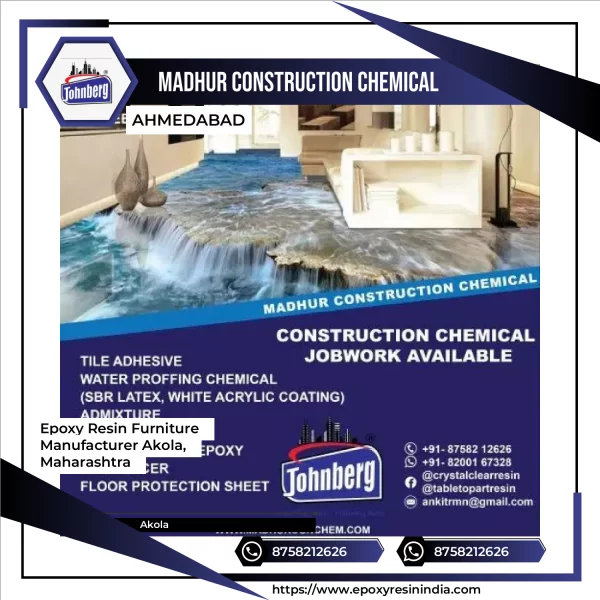 Epoxy Resin Furniture Manufacturer Akola, Maharashtra