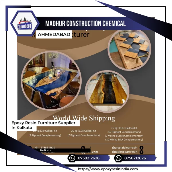 Epoxy Resin Furniture Supplier In Kolkata