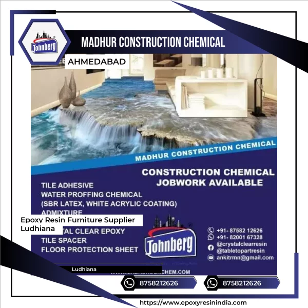 Epoxy Resin Furniture Supplier Ludhiana