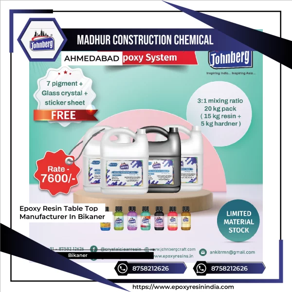 Epoxy Resin Table Top Manufacturer In Bikaner