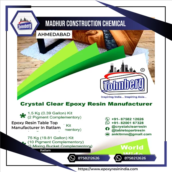 Epoxy Resin Table Top Manufacturer In Ratlam