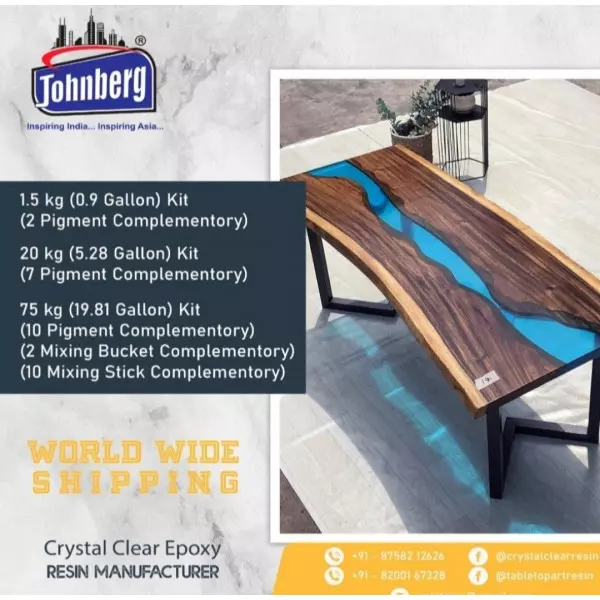 Epoxy Resin Table Top Manufacturers In Kanpur