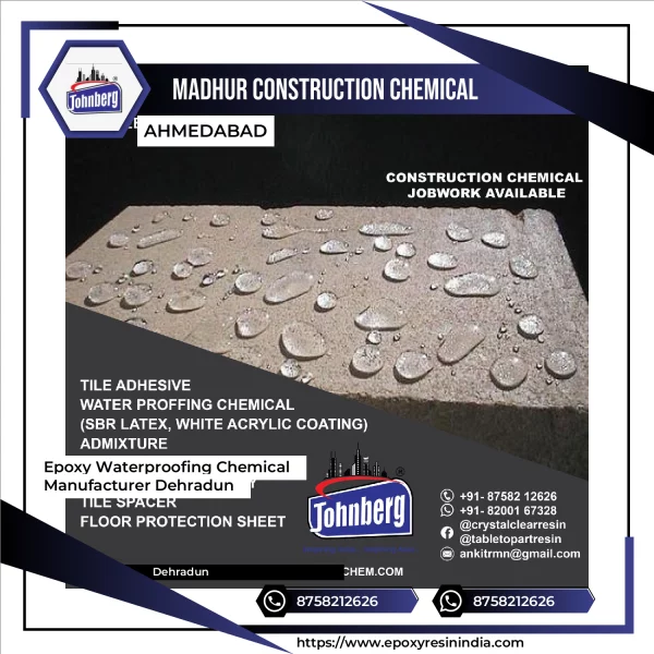 Epoxy Waterproofing Chemical Manufacturer Dehradun