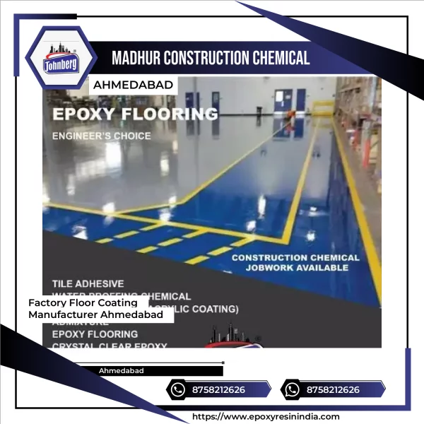 Factory Floor Coating Manufacturer Ahmedabad