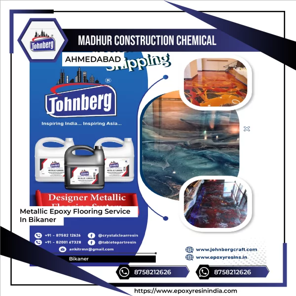 Metallic Epoxy Flooring Service In Bikaner