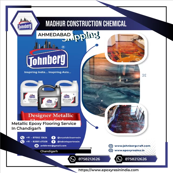 Metallic Epoxy Flooring Service In Chandigarh