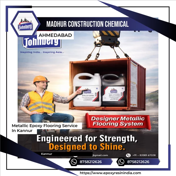 Metallic Epoxy Flooring Service In Kannur