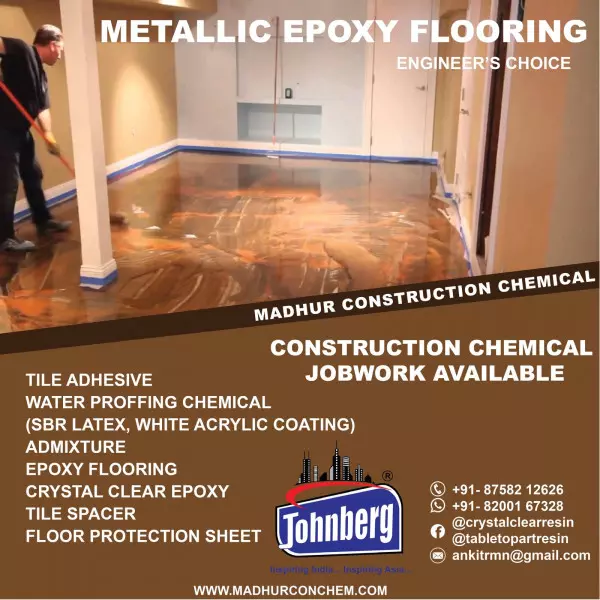 Metallic Epoxy Flooring Service In Maharashtra