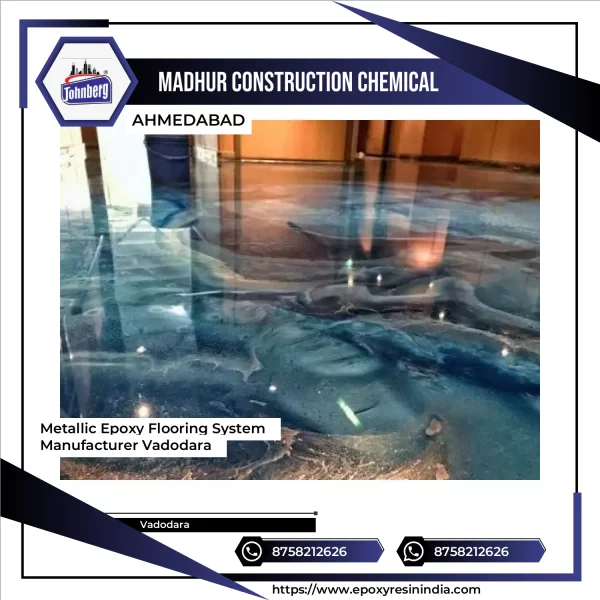 Metallic Epoxy Flooring System Manufacturer Vadodara