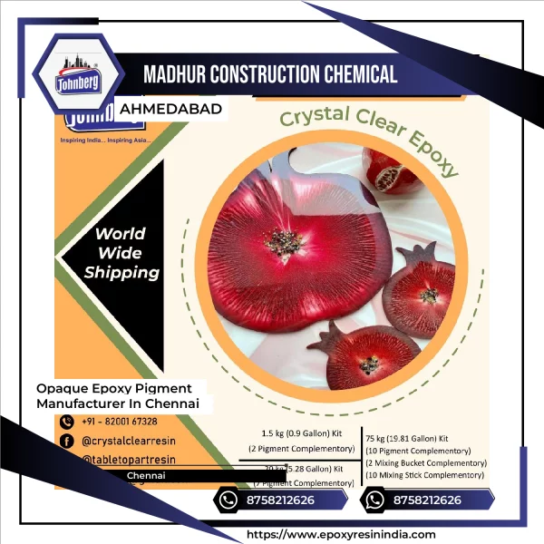 Opaque Epoxy Pigment Manufacturer In Chennai