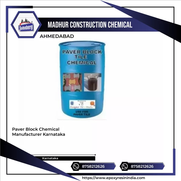 Paver Block Chemical Manufacturer Karnataka