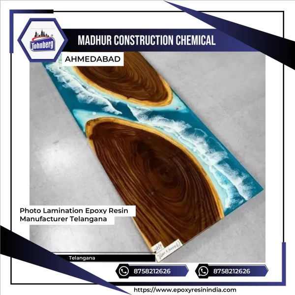 Photo Lamination Epoxy Resin Manufacturer Telangana