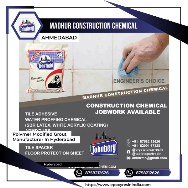 Polymer Modified Grout Manufacturer In Hyderabad