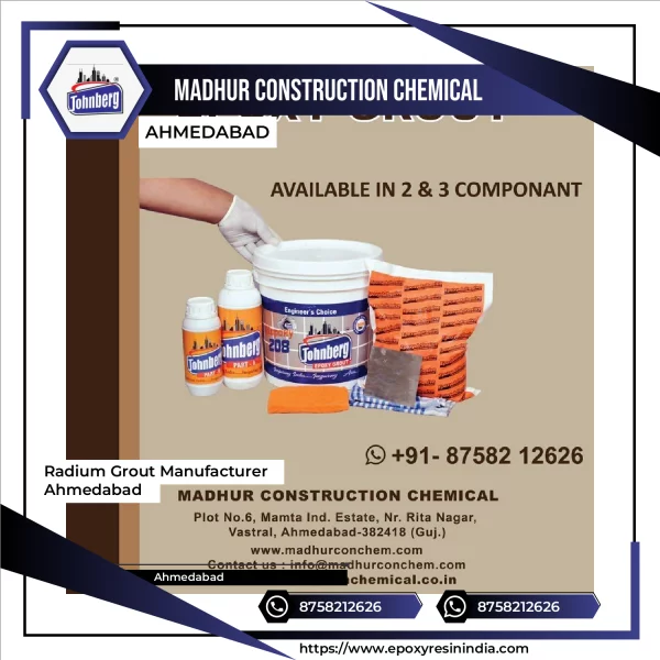 Radium Grout Manufacturer Ahmedabad