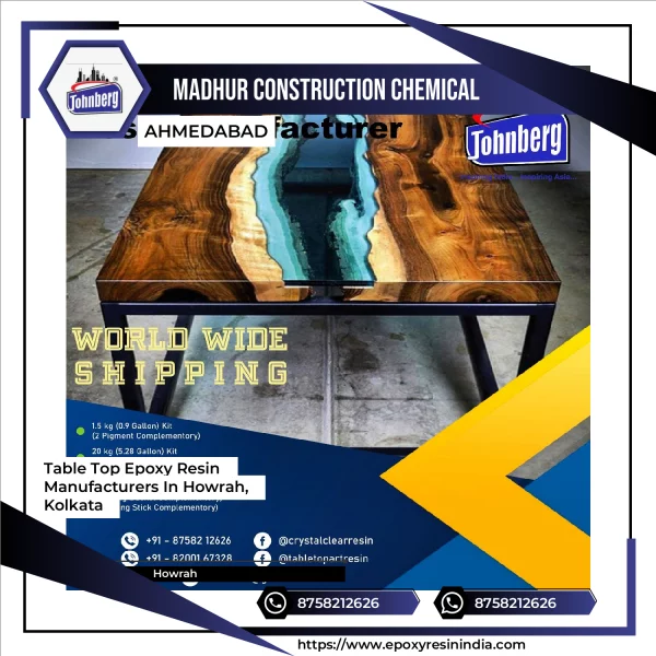 Table Top Epoxy Resin Manufacturers In Howrah, Kolkata