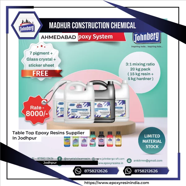 Table Top Epoxy Resins Supplier In Jodhpur