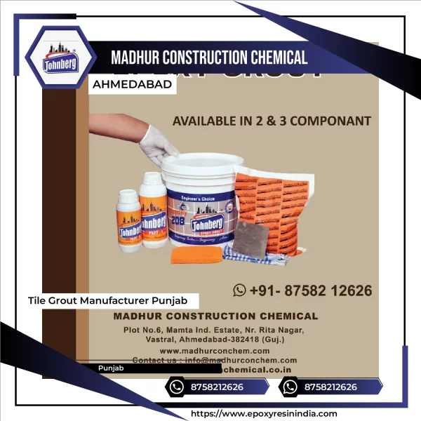Tile Grout Manufacturer Punjab
