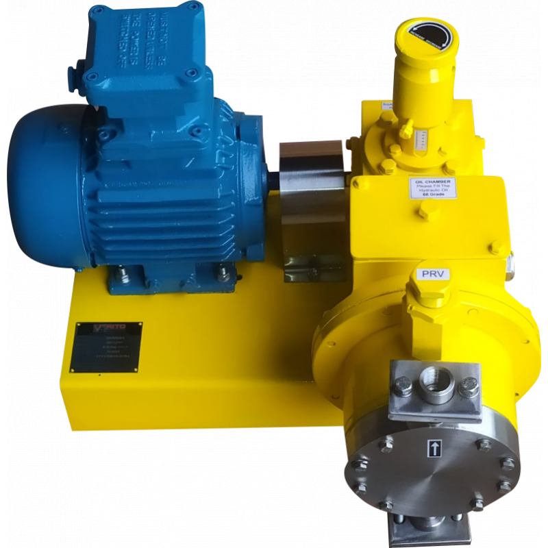 Hydraulically Operated Diaphragm Pump Verito Engineering Pvt Ltd.