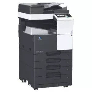 Konica Minolta Bizhub 227 Multifunction Printer In An Office Setting