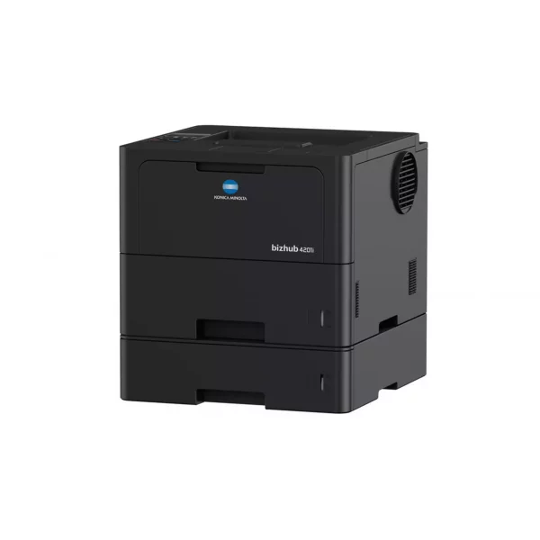 Konica Minolta Bizhub 4201i Black And White Photocopier In Office Setting