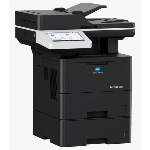 Konica Minolta Bizhub 5021i Multifunction Printer Placed On An Office Desk