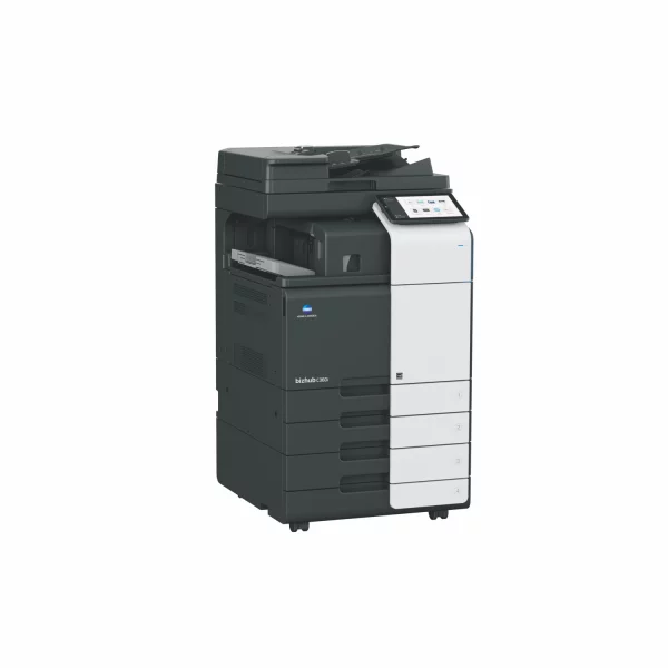 Konica Minolta Bizhub 651i Multifunction Printer Standing In An Office Setting