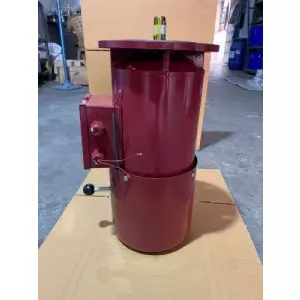 AC Loading Lift Brake Motor Showing Compact Design With Mounting Points