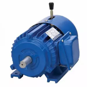 AC Motor For Industrial Use Installed In Factory