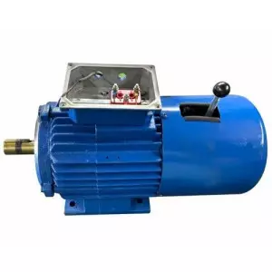 High Speed Brake Motor Assembly Showing Electromagnetic Coil And Brake Liner