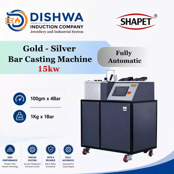 15 KW Vacuum Bar Casting Machine Supplier In Delhi