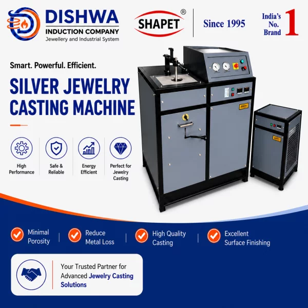 Bottom Pouring Jewelry Casting Machine In Surat