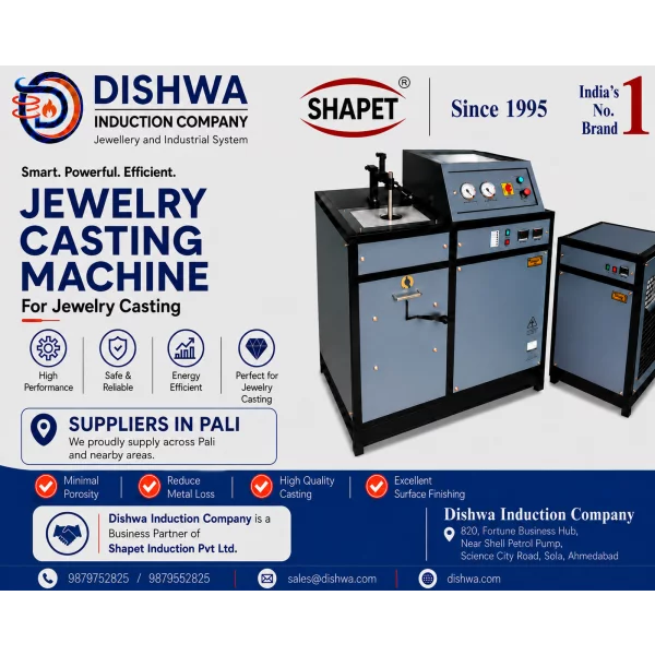 Jewelry Casting Machine Supplier In Pali