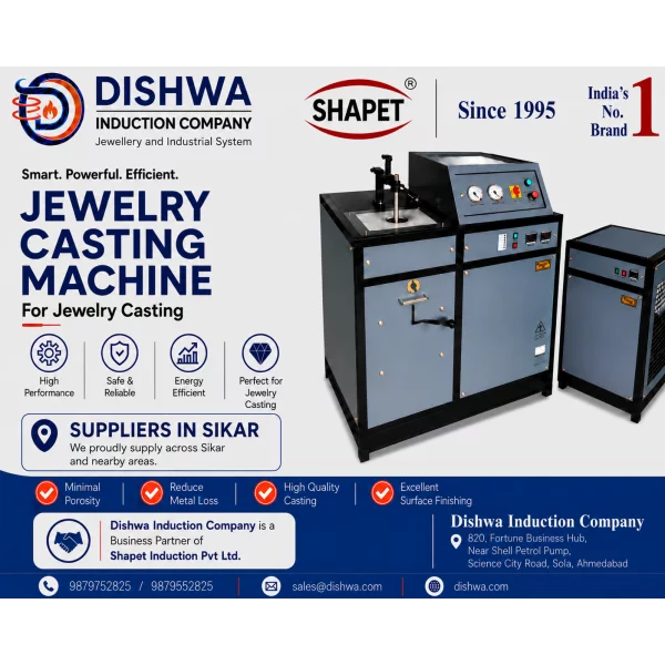 Jewelry Casting Machine Supplier In Sikar